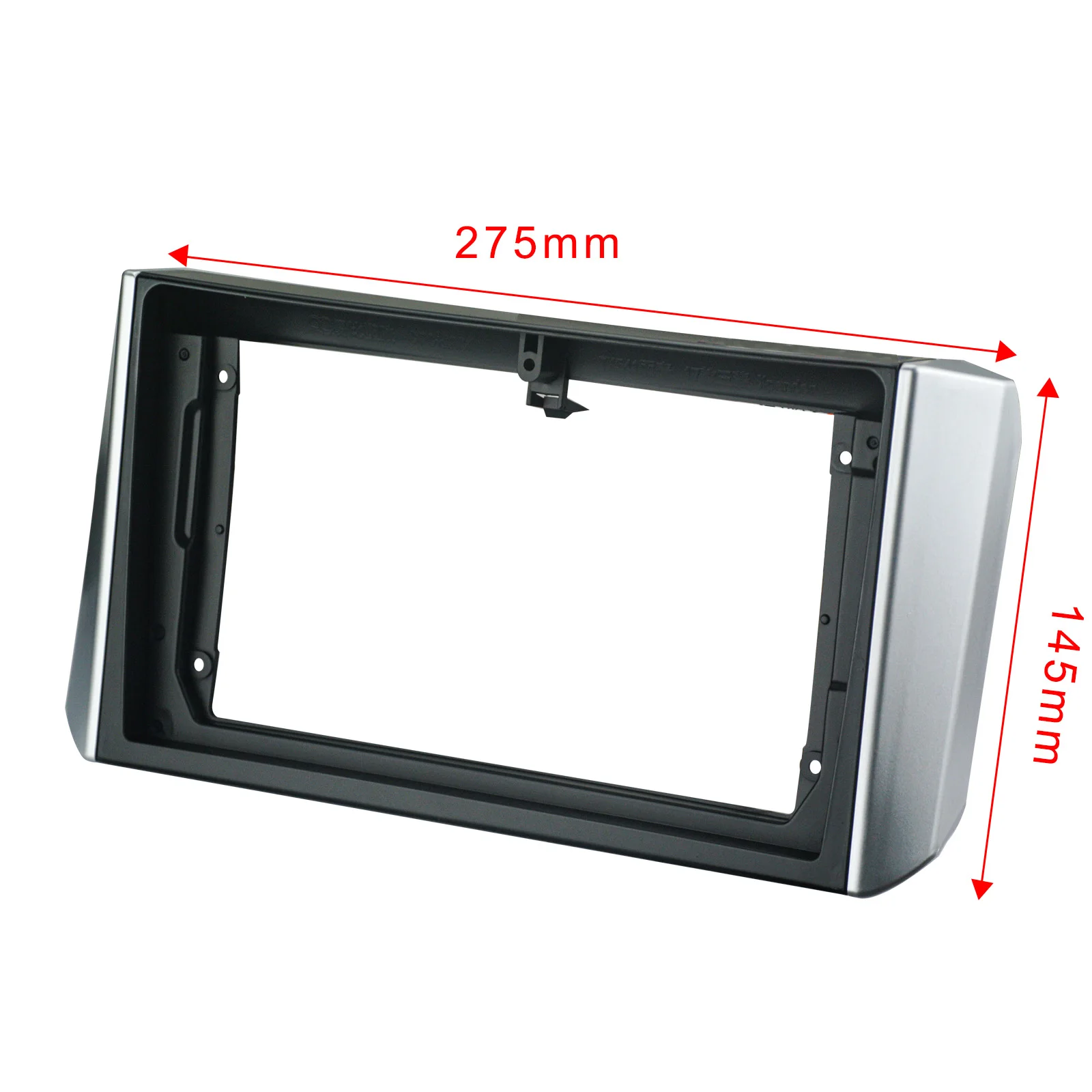 2di1Din Car DVD Frame Audio Fitting Adaptor Dash Trim Facia Panel 9&quot For MITSUBISHI Xpander 2018-2019 Double Din Radio Player |