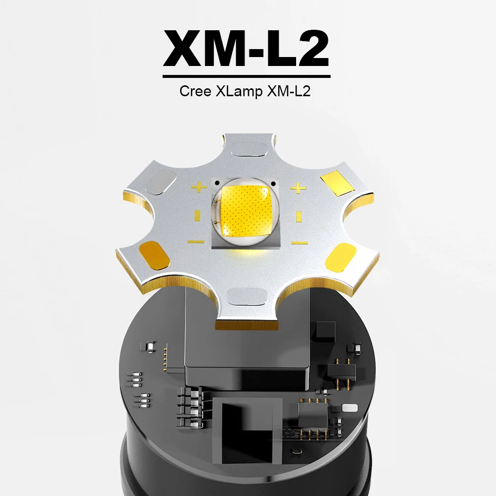 Фонарик для дайвинга 100 м cree led xm l2 перезаряжаемый 18650 26650 подводный светильник