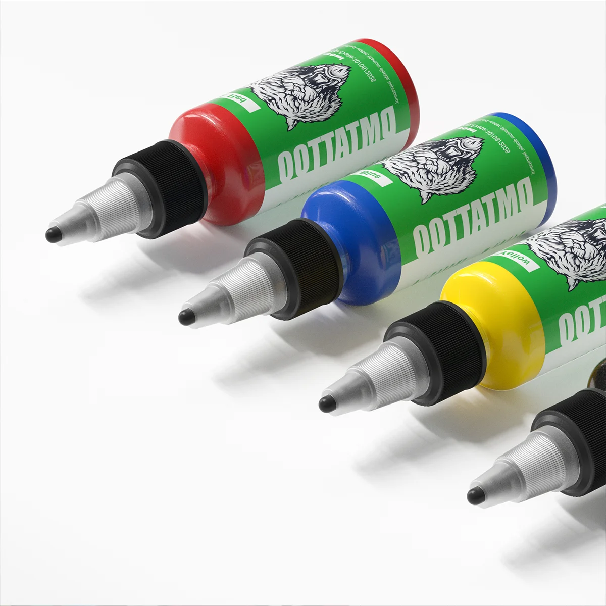 Набор чернил для татуировки 14 цветов 30 мл/бутылка