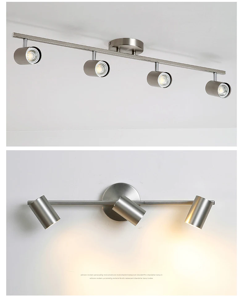 Магазин одежды Освещение складные регулируемые по высоте потолочные прожекторы