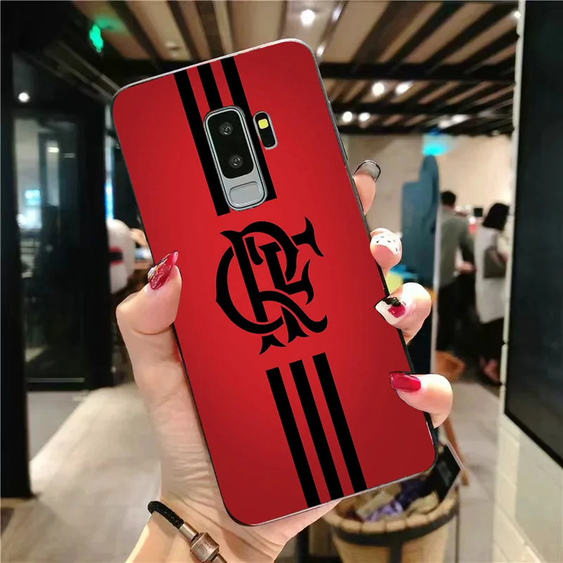Чехол для телефона Flamengo RJ FC Samsung S6 S7 Edge S8 S9 S10E Note8 Note 9 10 A9 C10 J7 Max DIY чехол мягкого ТПУ