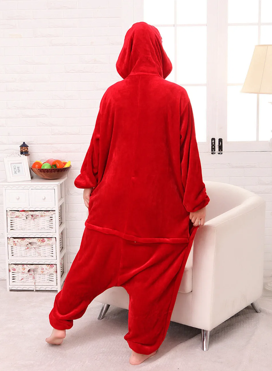 Пижама Кигуруми для взрослых Фланелевая пижама с монстрами костюм сна унисекс