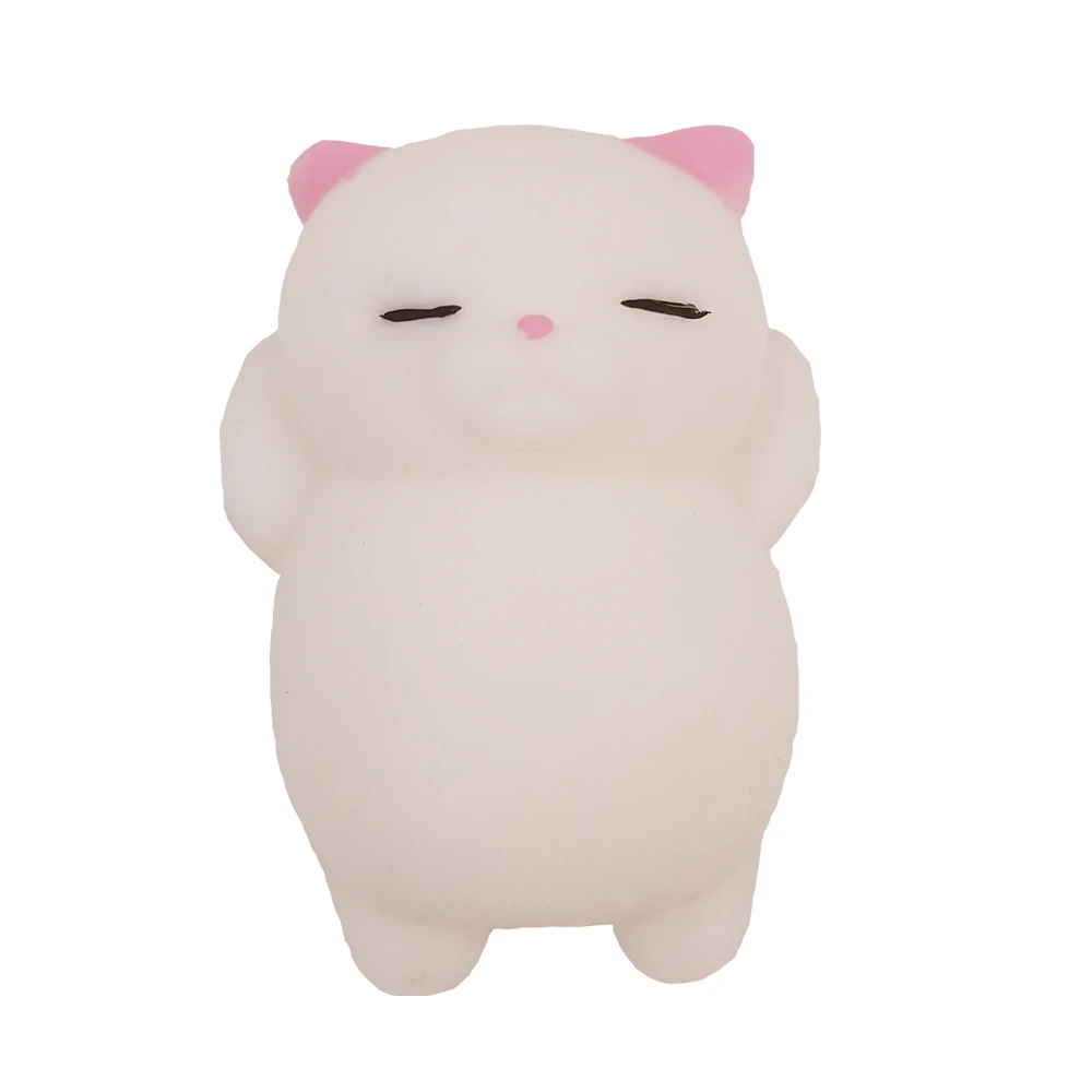 

Cute Antistress Ball Mini Squeeze Squishy Cat Cute Kawaii Doll Squeeze Stretchy Animal Healing Stress Kids Adults Toys
