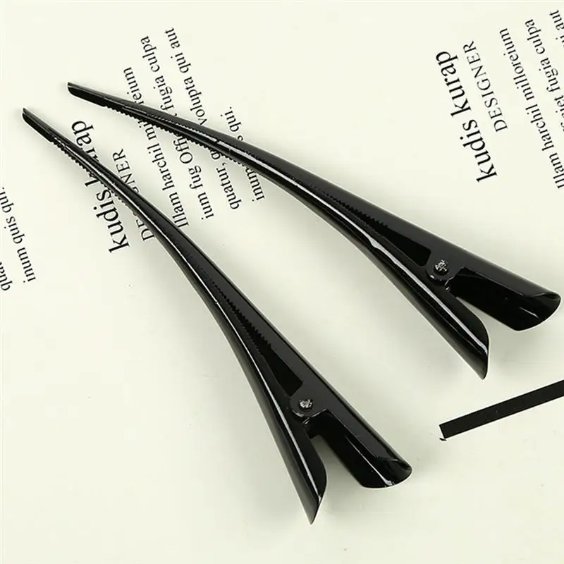 12 шт/8 шт клипсы Утконос заколка для волос металлические зажимы Бесшовные