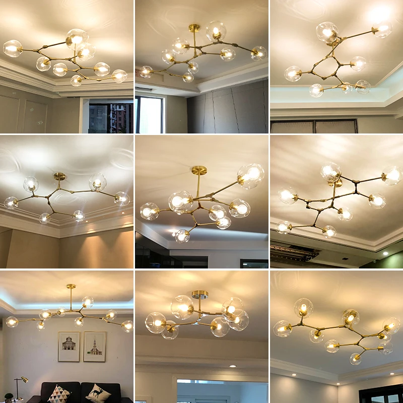 Скандинавские современные подвесные светильники Подвесная лампа 4 цвета