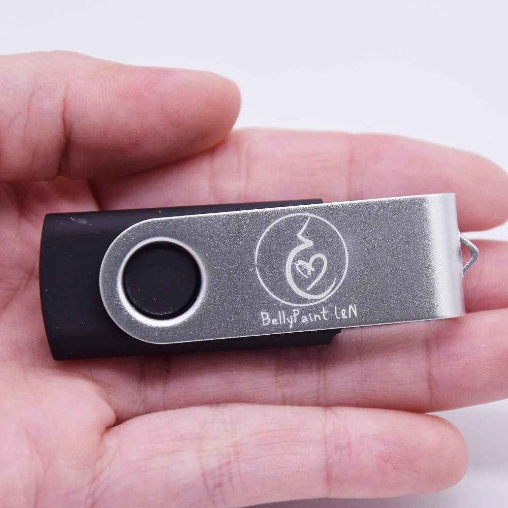 Пользовательский логотип OTG Usb флэш накопитель 2 0 металлический Флешка 4 ГБ 8 16 32 64
