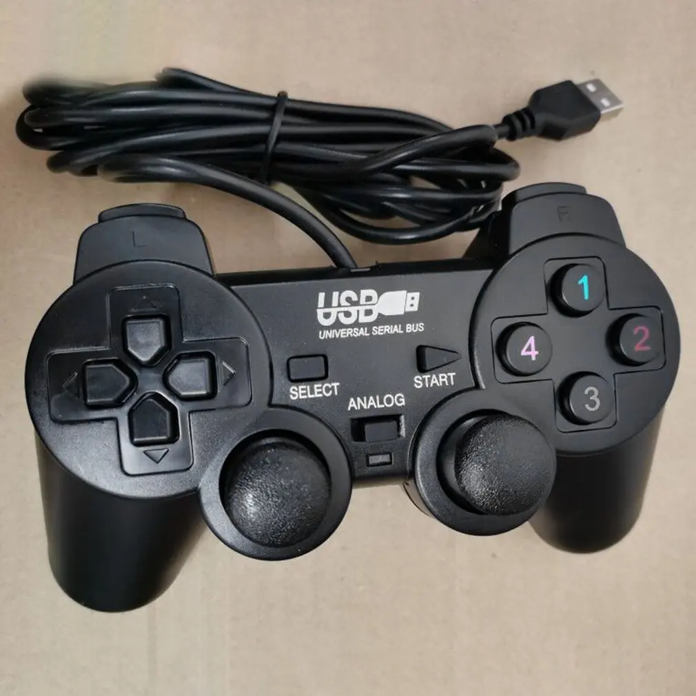 

Геймпад, джойстик usb 2,0 Shock, Джойстики, игровой контроллер для ПК, ноутбука, компьютера Win7/8/10/XP/Vista