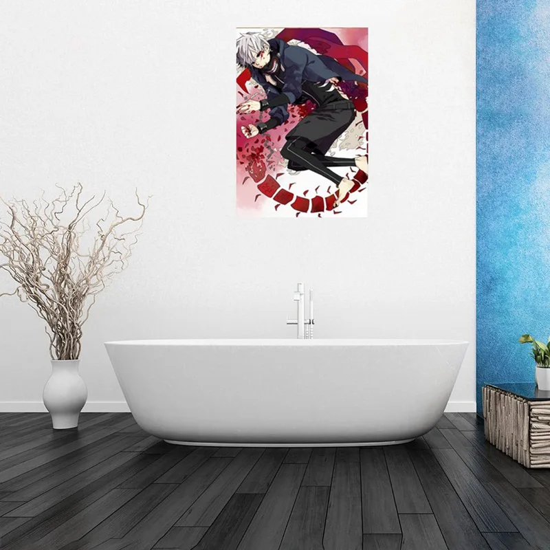 8 шт./компл. Токийский Гуль канеки Кен Аниме Манга настенный постер свиток