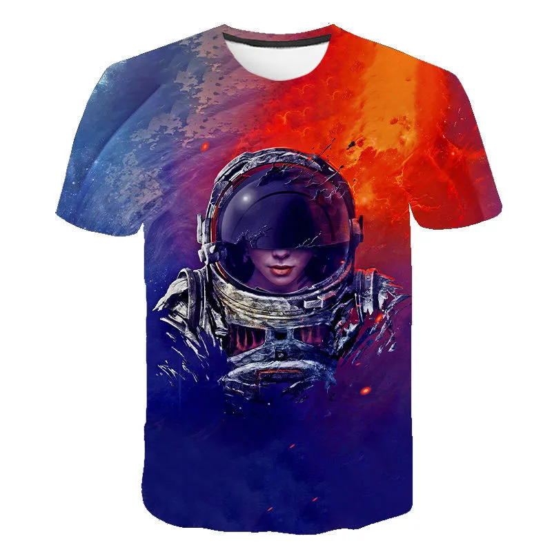 

Space Astronaut Graphic T Shirts Tee Men Clothing Camisetas Tops Ropa Hombre Camisa Masculina Koszulki Chemise Homme Poleras