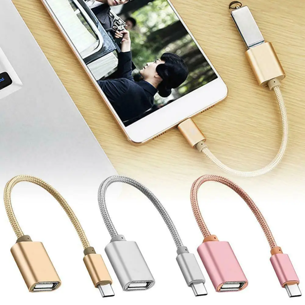 USB C 3 1 Тип Мужской Женский Адаптер конвертера OTG | Мобильные телефоны и аксессуары