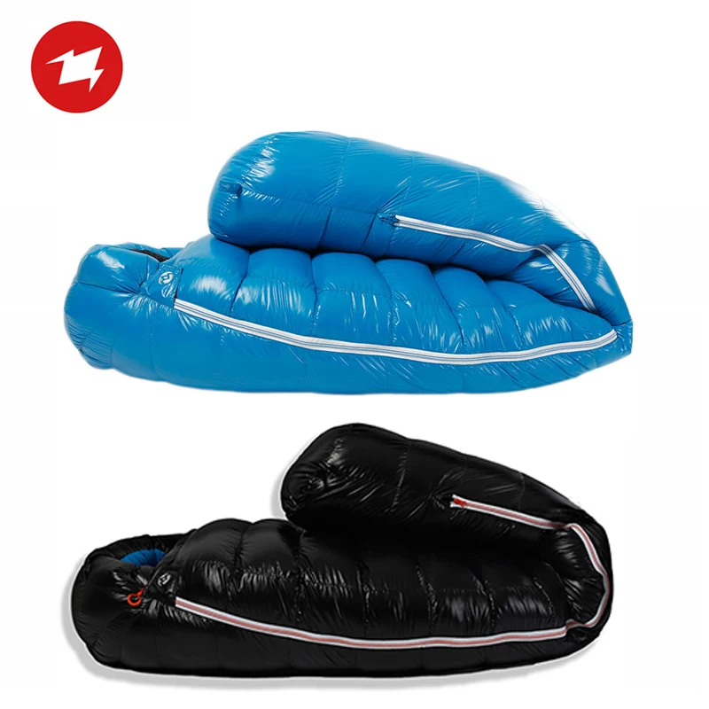 Ссветильник легкий спальный мешок AEGISMAX из белого гусиного пуха для кемпинга на