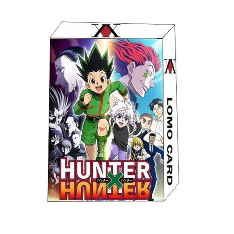 30 шт./коркор. аниме Hunter X Lomo Card Toy Gon Freecss Killua Zoldyck Magic Paper Collection открытки подарки |