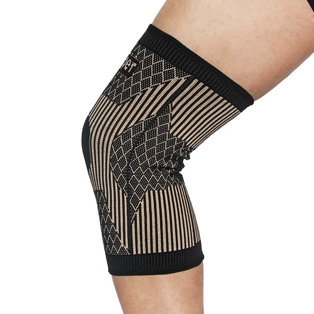 

Gym Knee Pads Sports Safety Kneepad Sleeve Elastic Knee Brace Support Gear For Fitness Running Cycling Basketball Volleyball