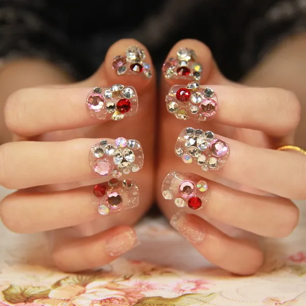 Полимерные Стразы для дизайна ногтей FlatBack без горячей фиксации черные стразы со