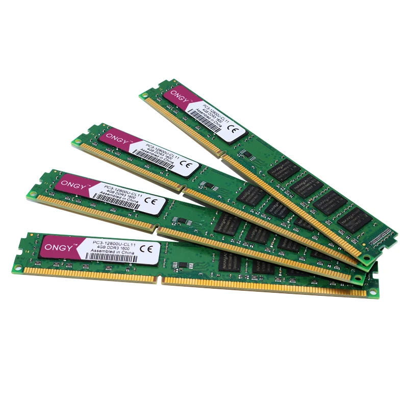 ONGY Ram DDR3 2 GB 4 GB 8 GB 1600 MHz 800 mhz настольная память 240pin 1,5 V DIMM Компьютерная память оперативная память ddr 3 игровая Ram для Intel и AMD