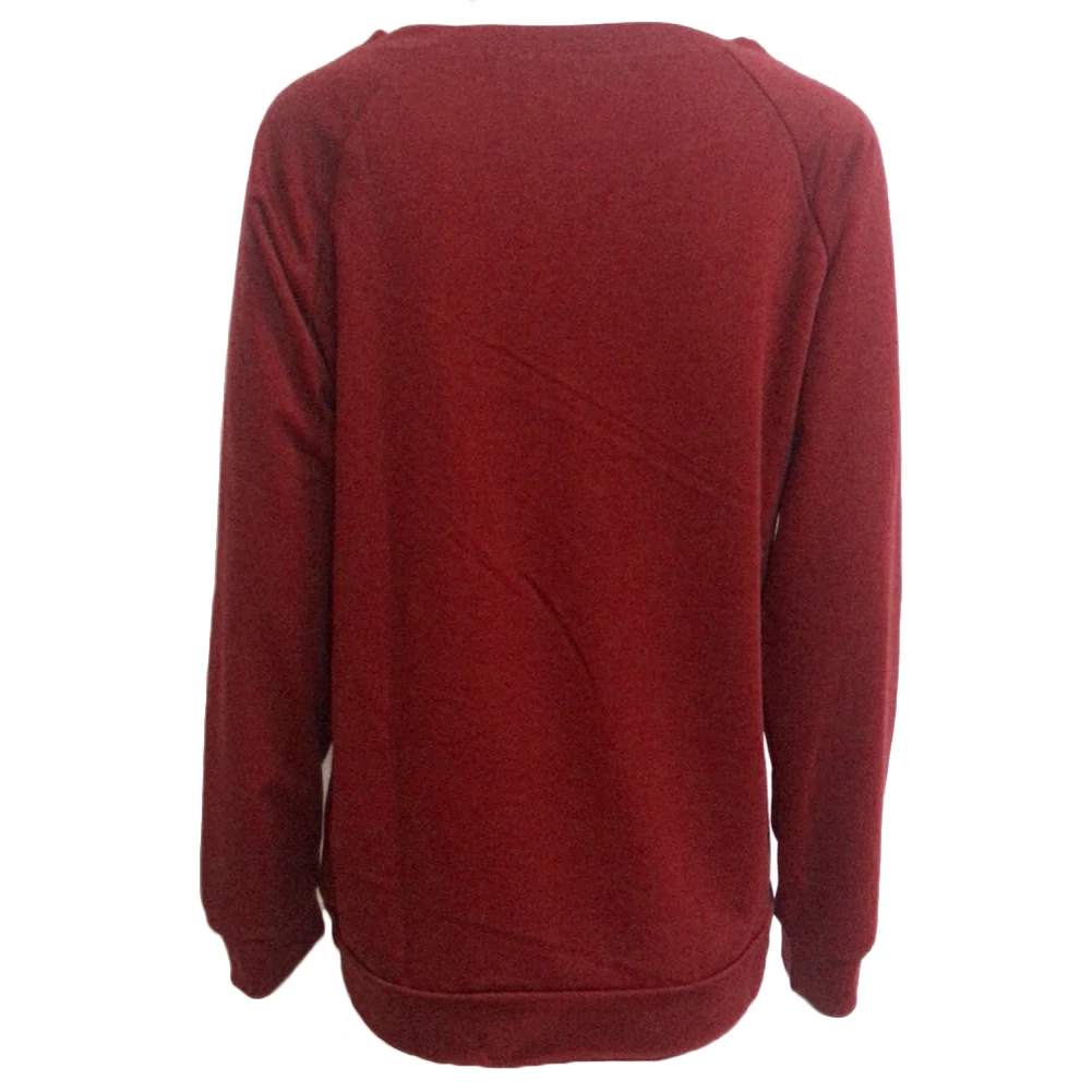 

Women Casual Dandelion Print Long Sleeve O Neck Loose T-shirt Blouse Sweatshirt Dandelion Print Regular Blouse