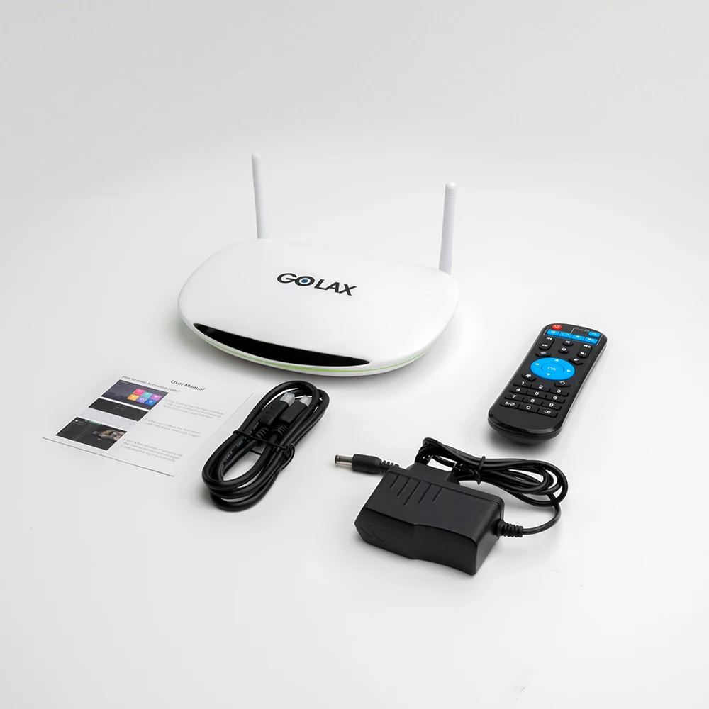 ТВ-приставка GOLAX M1 четырехъядерный процессор Amlogic S905W Android 9 0 1 ГБ 8 4K H.265 2 4 ГГц Wi-Fi Smart