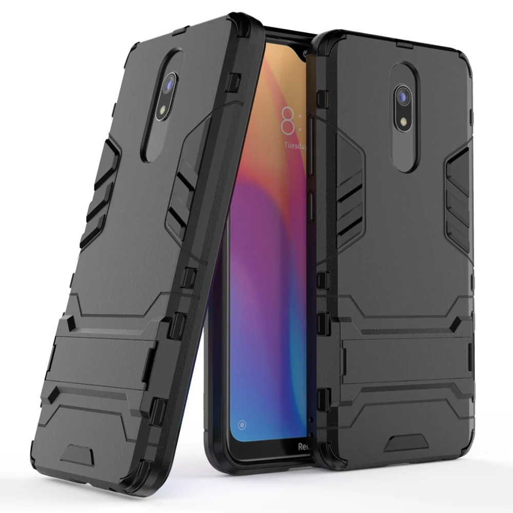 OUDINI для Xiaomi Redmi 8 8A задняя крышка Подставка Броня противоударный чехол