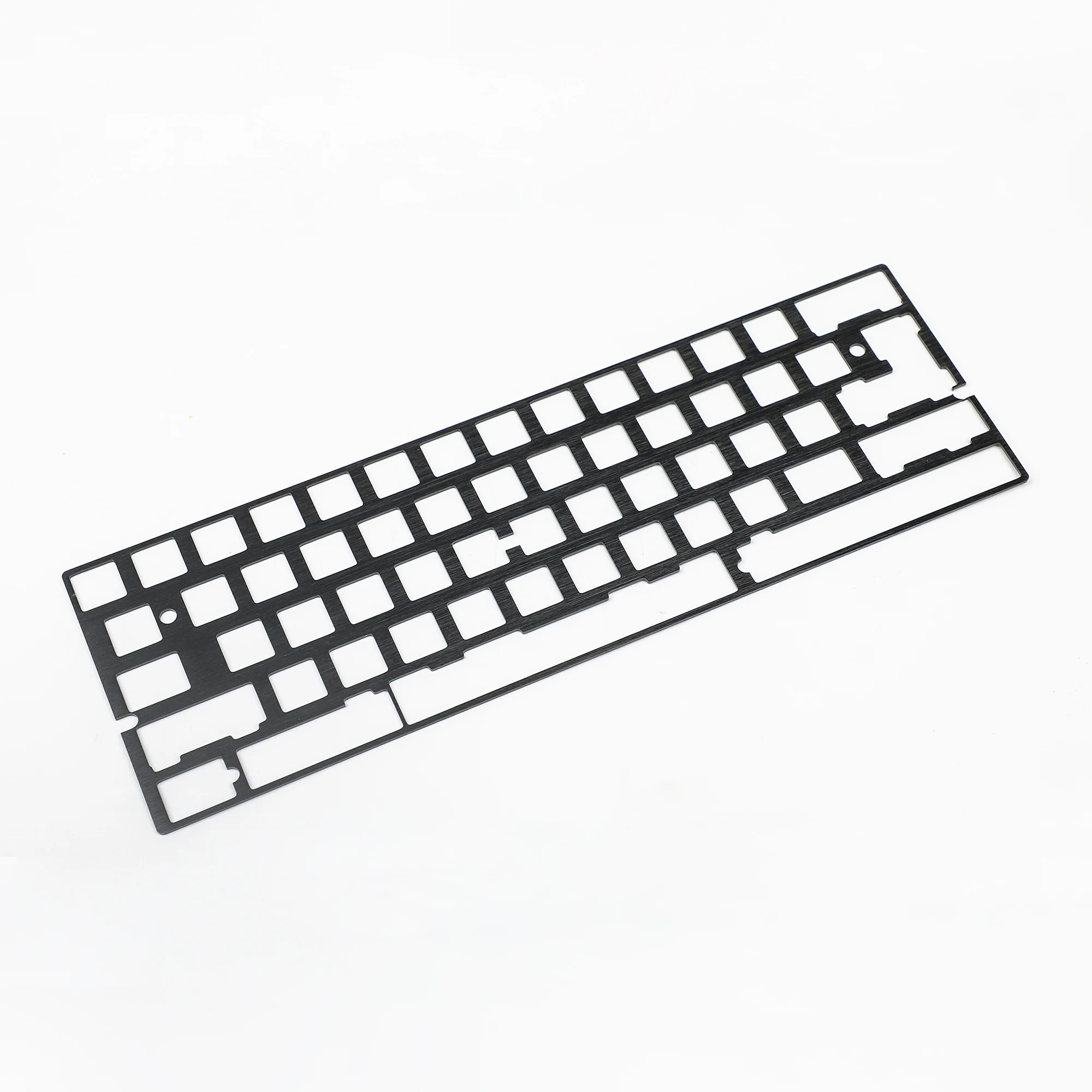 60% 61 64 Minila Universal Aluminum Brass Steel Positioning Board Plate For DZ60 GH60 XD64 Bface YD64MQ DIY Mechanical Keyboard computer keypad