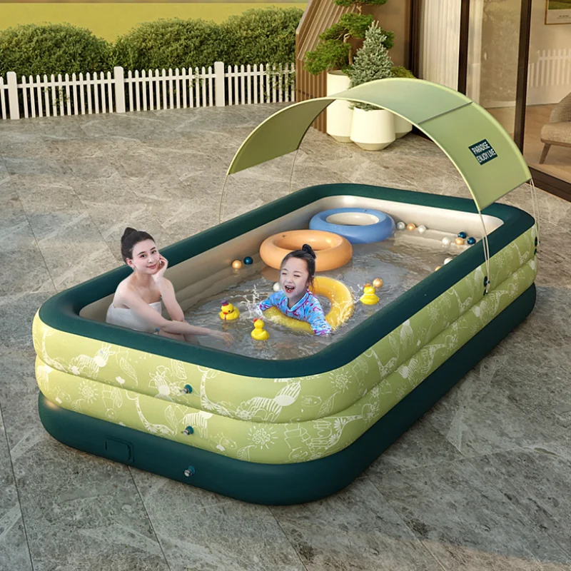 

Портативная Складная Ванна для душа, Надувная Детская Толстая ванна, большая уличная ванна для взрослых, Товары для ванной 50