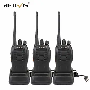 Иди и болтай Walkie Talkie иди и 3 шт. Retevis H777 16CH UHF рации удобный двухстороннее радио удобного CB заводСкладстроительной площадке