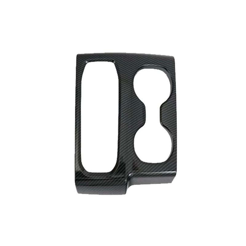 

Для Hyundai Santa Fe 2019 2020, отделка из углеродного волокна, держатель для чашки, декоративная рамка, наклейка, крышка, аксессуары для стайлинга автомобилей