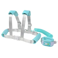 toddler infant rope leash kids anti lost wrist link child safety harness adjustable traction rope 2 in 1 leash wristband belt