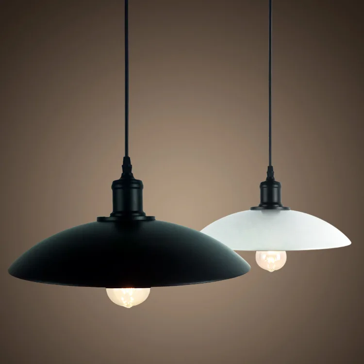 

Retro pot cover pendant lamp Restaurant living room light Corridor loft creative single head iron light fixtures pendant lights