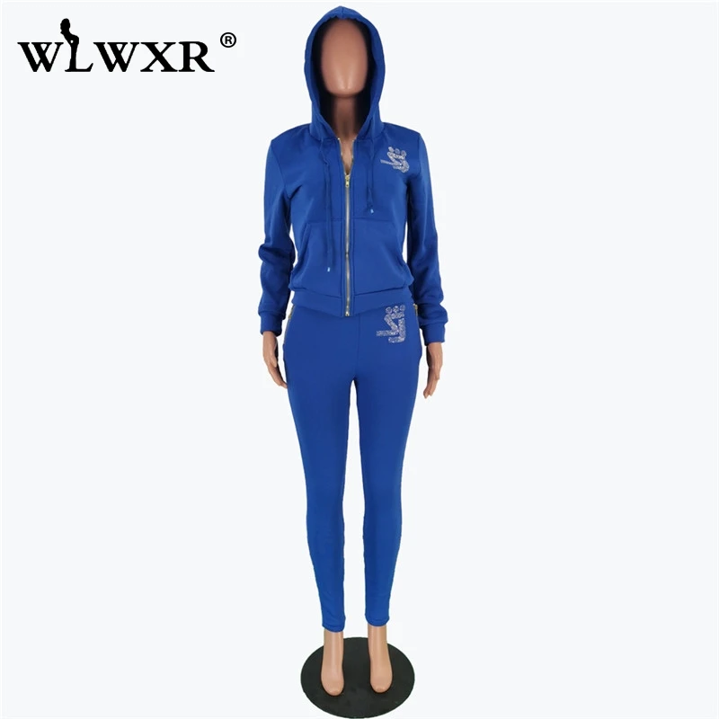 WLWXR уличная одежда комплект из двух предметов женский спортивный костюм верхняя