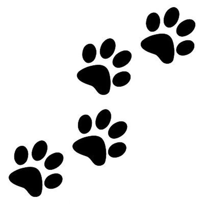 

Funny Animal Cat Paw Print Car Sticker Automobiles Motorcycles Exterior Accessories Vinyl Decals for Toyota Honda Lada Vw Bmw