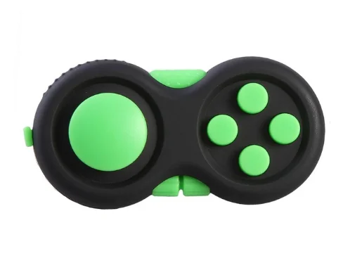 green Новая волшебная подушка в виде кубика геймпад детские настольные игрушки игровые контроллеры для снятия стресса у взрослых СДВГ снимает сдавливание детей - Цвет: green
