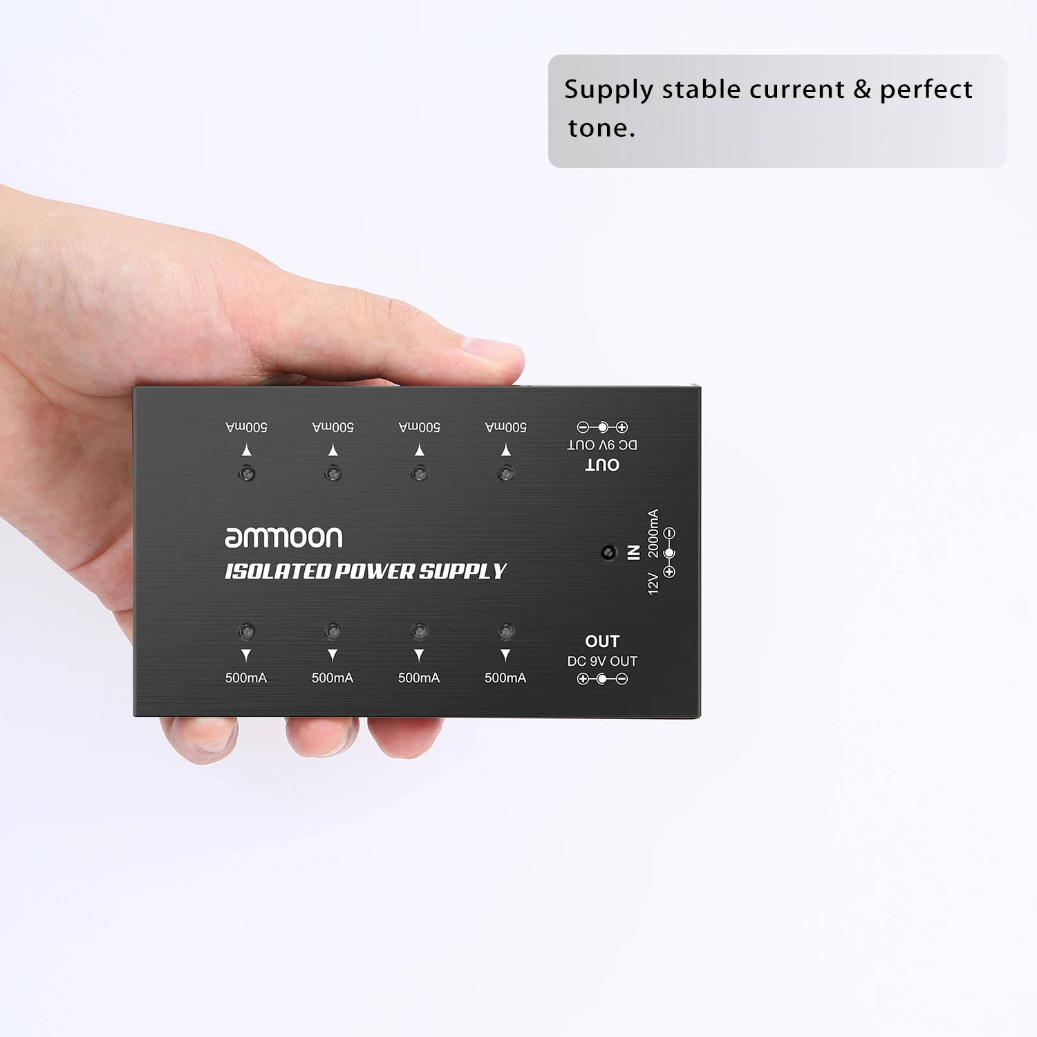Блок питания для гитарных эффектов ammoon 8 изолированных выходов постоянного тока