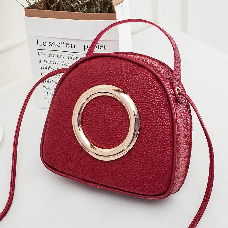 

Portable Small Fresh Lychee Pattern Bag Personalized Simple Women's Bag Single Shoulder Messenger Bag Bolsa Feminina Sac A Main