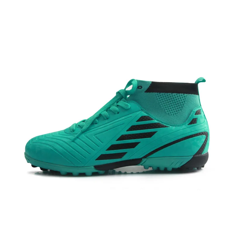 S83025 Green TIEBAO, Новое поступление, футбольные бутсы, уличные, Chuteira TF, футбольные бутсы, дышащие носки, кроссовки для подростков, мужские, Futbol - Цвет: S83025 Green