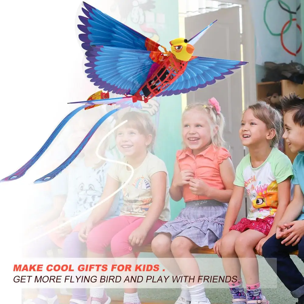 Летающая Игрушка Go Bird с дистанционным управлением мини вертолет на