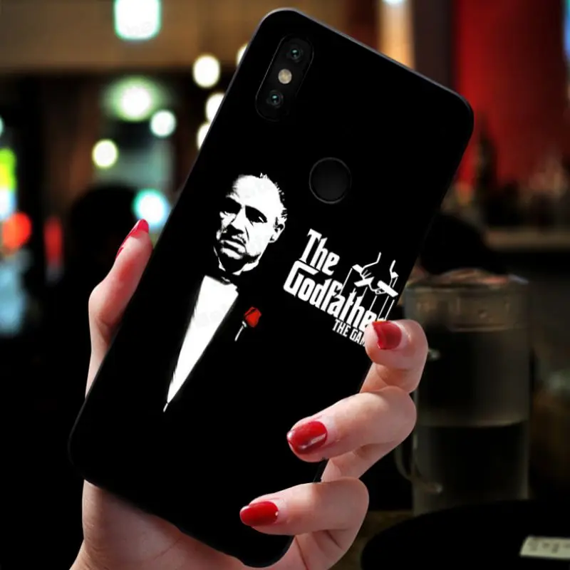 Силиконовый защитный чехол для телефона Scarface Godfather For Man xiaomi mi9se 8se 6 mi8lite note2 note3 max2