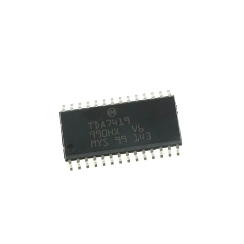 

5 шт./лот TDA7419 TDA7419TR SOP-28 3-полосный автомобильный Аудиопроцессор IC