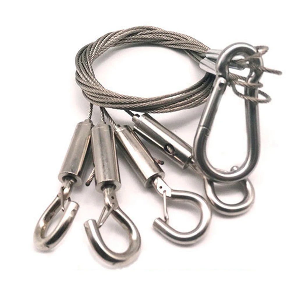 Подвесной светильник из Проволочной веревки осветительная панель слинг фитинги