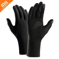 xiaomi winter warm gloves windproof non slip thicken full finger gloves touch screen unisex men women sports cycling glove