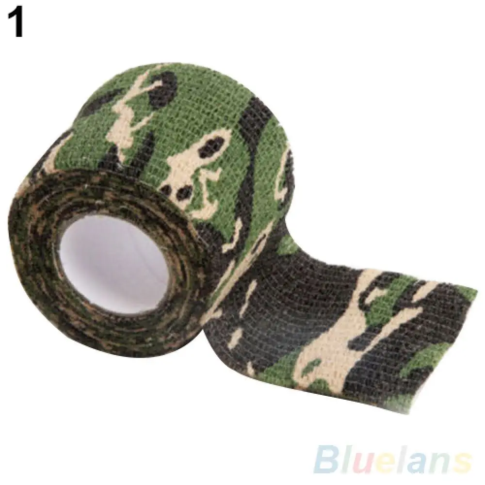 

50% Hot Sale Hunting Camouflage Tape Outdoor Hunting Waterproof Camping Camouflage Stealth Duct Tape Camouflage Cycling Sticker