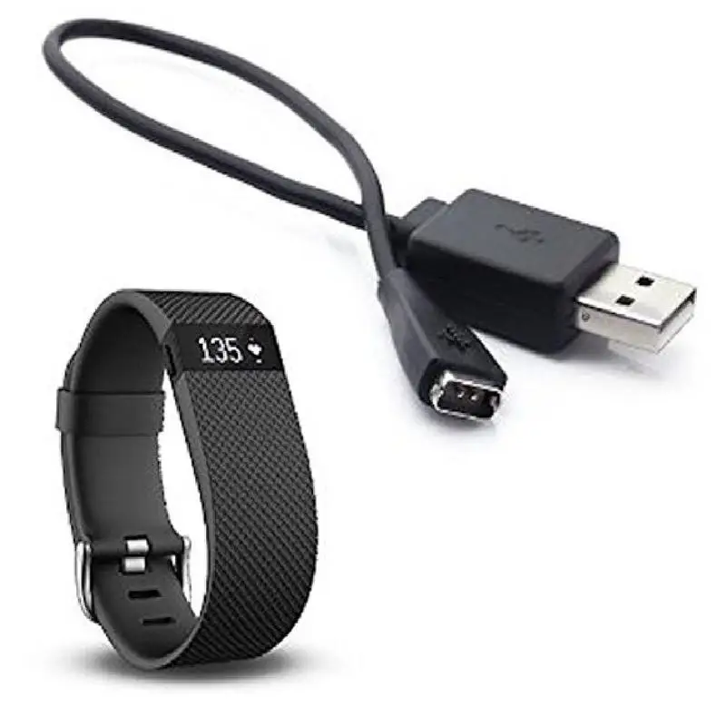Зарядный USB кабель DishyKooker для Fitbit HR фитнес трекер измерения сердечного ритма