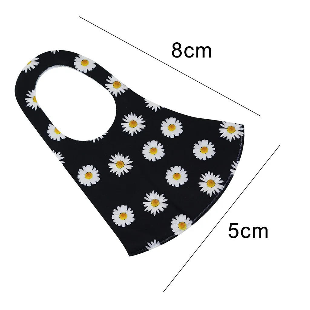 

Adults Ice Silk Cotton Face Masks Washable Reusable maseczki ochronne masque Breathable Dustproof Outdoor Protection Mascarilla