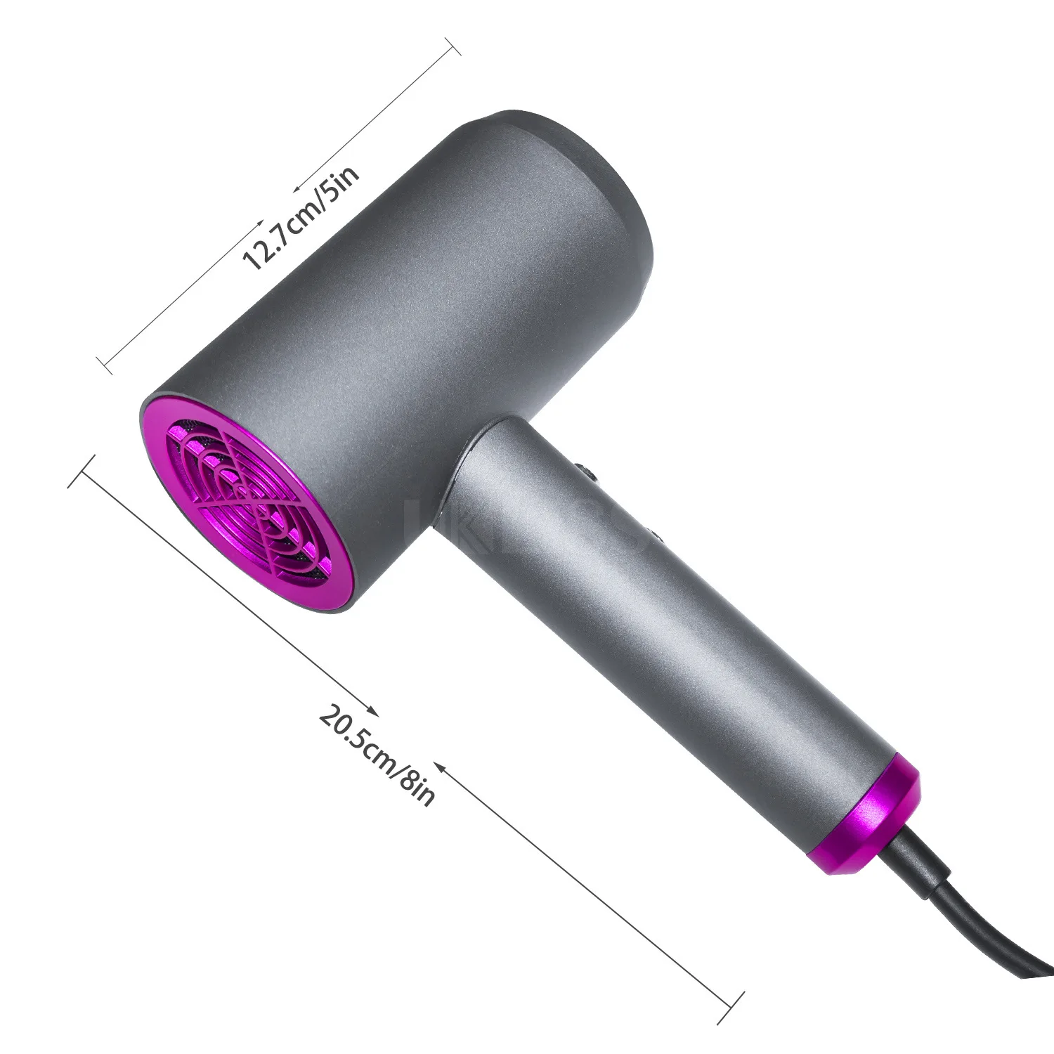 

110/220V Hair Dryer Professional Blow Dryer Hot Cold Wind Air Dryer Hairdryer Negative Ion Air Collecting Salon Styling Tools