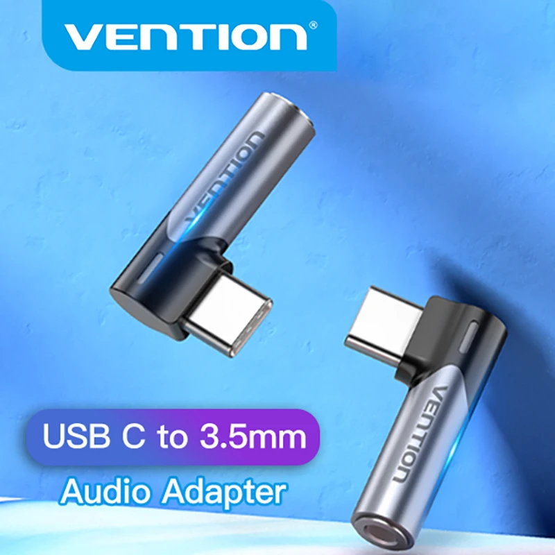 Vention Type C to 3 5 Jack женские наушники Aux коннектор USB мм адаптер для Xiaomi Samsung Huawei P30 mate 20 -