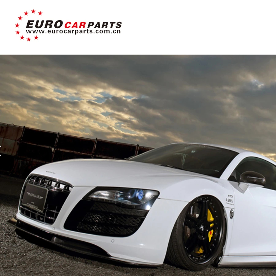 LB WORKS R8 V8 carbon finber передняя губа передний спойлер Artisan Передняя диффузор юбка