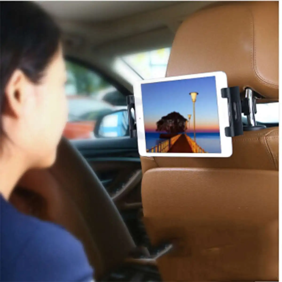 Подголовник автомобиля кронштейн для 4-11 дюймов для планшета и смартфона для iPhone регулируемый авто заднее сиденье подставка поддержка