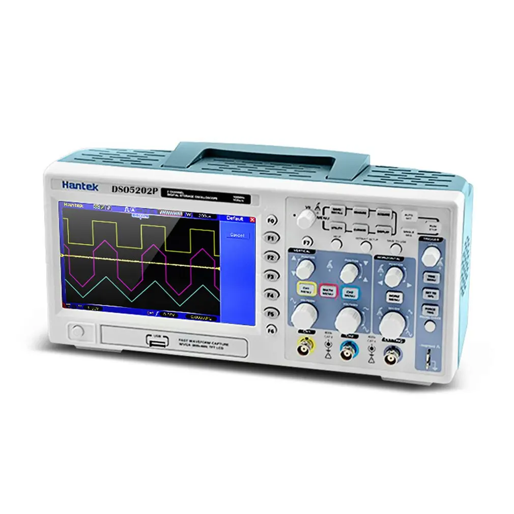 

DSO5202P Best Digital Oscilloscope 200mhz 2chanel oscillograph 1gsa/s 7'' Tft Lcd Better Convenient Storage Oscilloscope