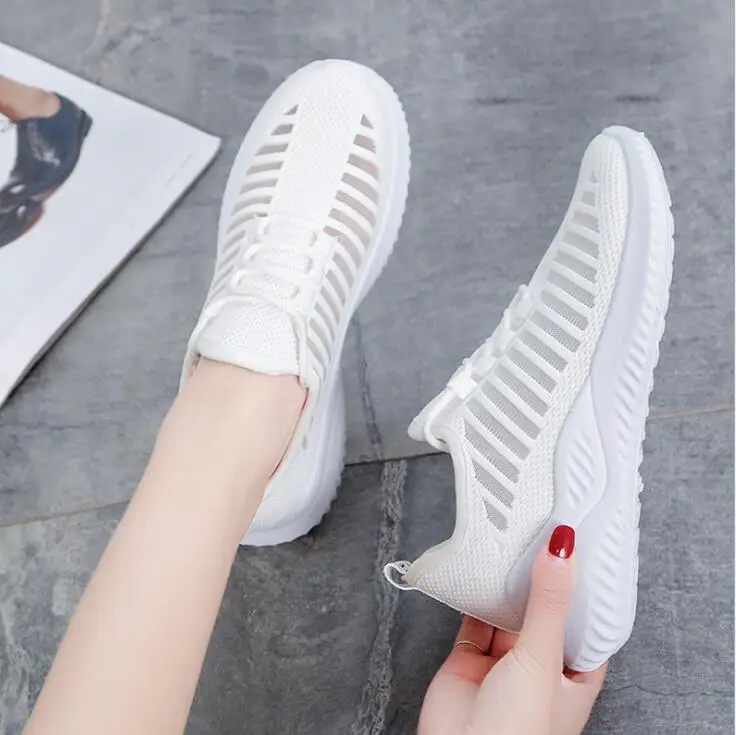Женские повседневные туфли на плоской платформе стильные кроссовки для фитнеса