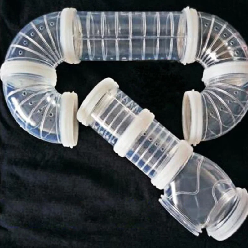 Хомяк внешний DIY туннель из труб фитинги u-трубка клетка для разминки играть для удовольствия