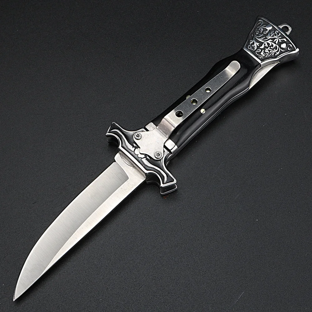 Кемпинговый короткий нож Колумбия высокопрочный Многофункциональный складной